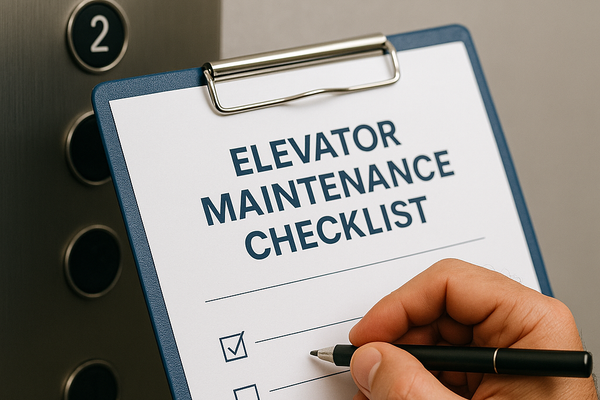 Elevator Maintenance Checklist